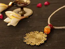 आराधना | Aradhana ✺ Brass Necklace { 1 }